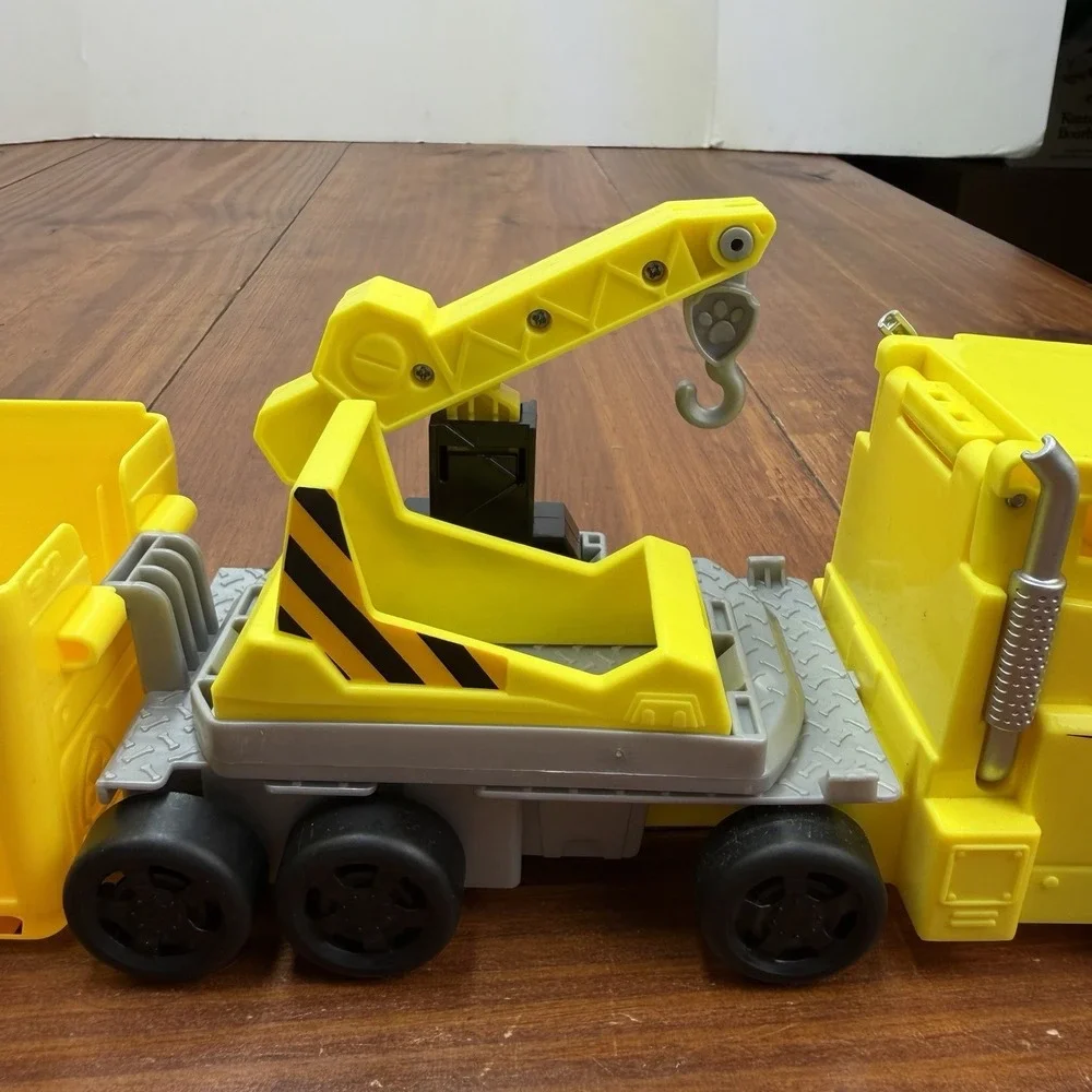Paw Patrol Big Truck Pups Rubble X-Treme Transforming Truck Lights Sounds Work